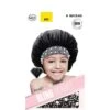 M&M Qfitt Kid Pearl & Rhinestone Bling Satin Bonnet