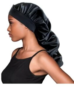 Firstline Evolve Wide Edge Braid Bonnet[Black] #1680 -Clore Beauty Store G00018509 2