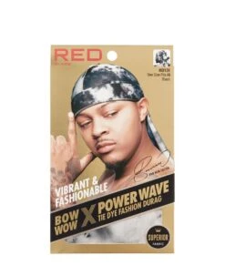 Red By Kiss Power Wave Tie Dye Durag #Hd -Clore Beauty Store G00019091