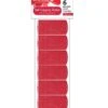 Annie Self Gripping Rollers 6 Rollers 1 1/4 Inch [RED] #1313