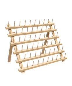 Touchdown Wooden Braiding Organizer 60 Spools[12Mc] #Tbr60 -Clore Beauty Store G00019201 1 1