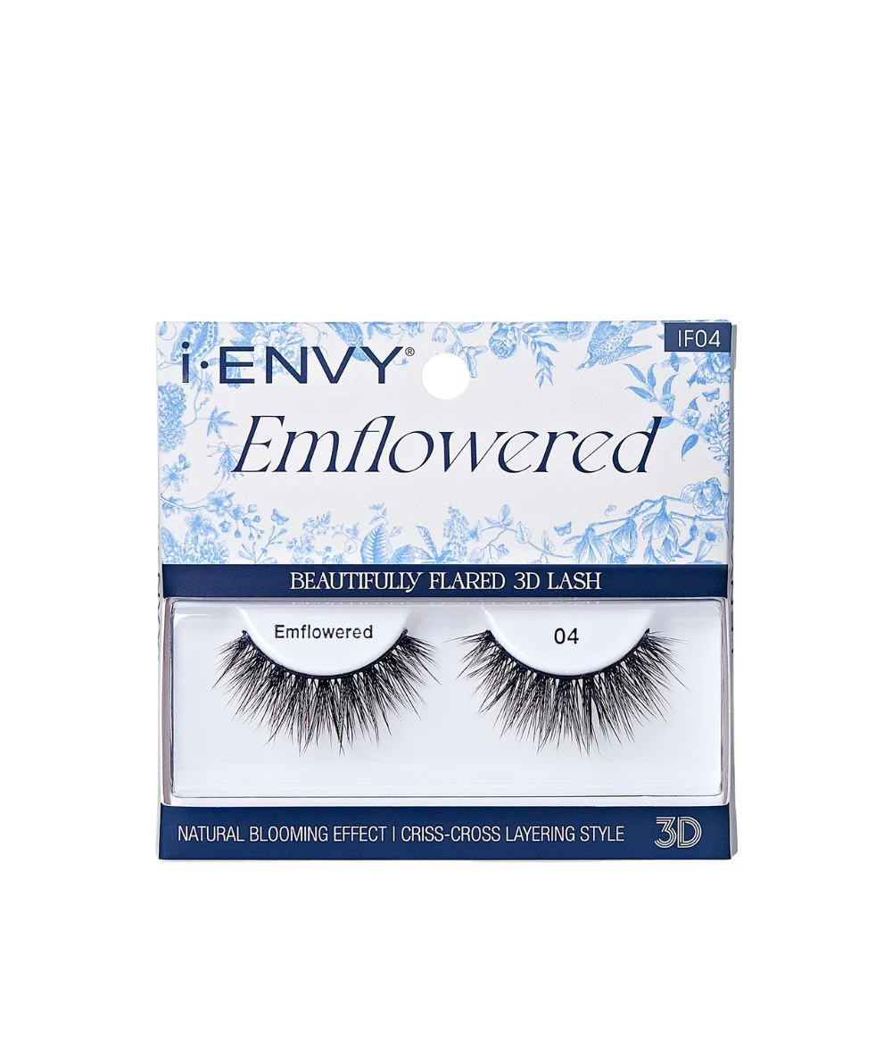 Kiss I-Envy Beautyfully Flared 3D Lash Emflowered 9 Kiss I-Envy Beautyfully Flared 3D Lash Emflowered - Image 9