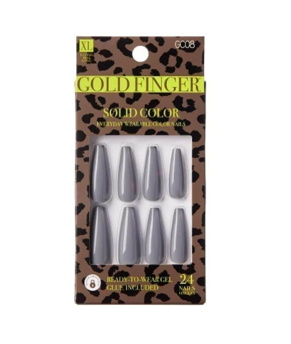 Gold Finger Solid Colors #Gc 2 Gold Finger Solid Colors #Gc - Image 2