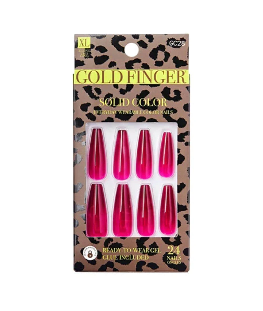 Gold Finger Solid Colors #Gc 3 Gold Finger Solid Colors #Gc - Image 3