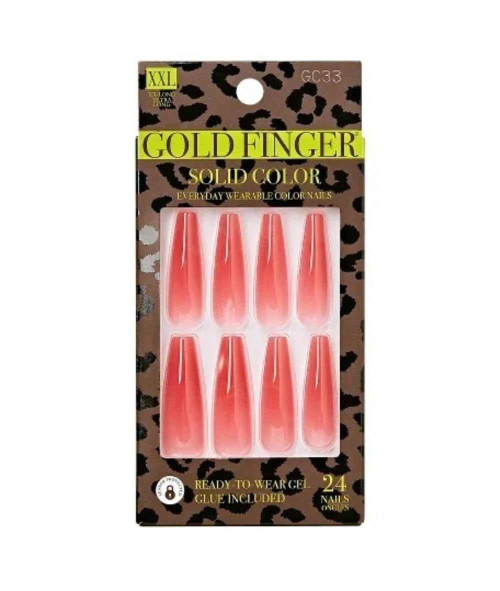 Gold Finger Solid Colors #Gc 6 Gold Finger Solid Colors #Gc - Image 6