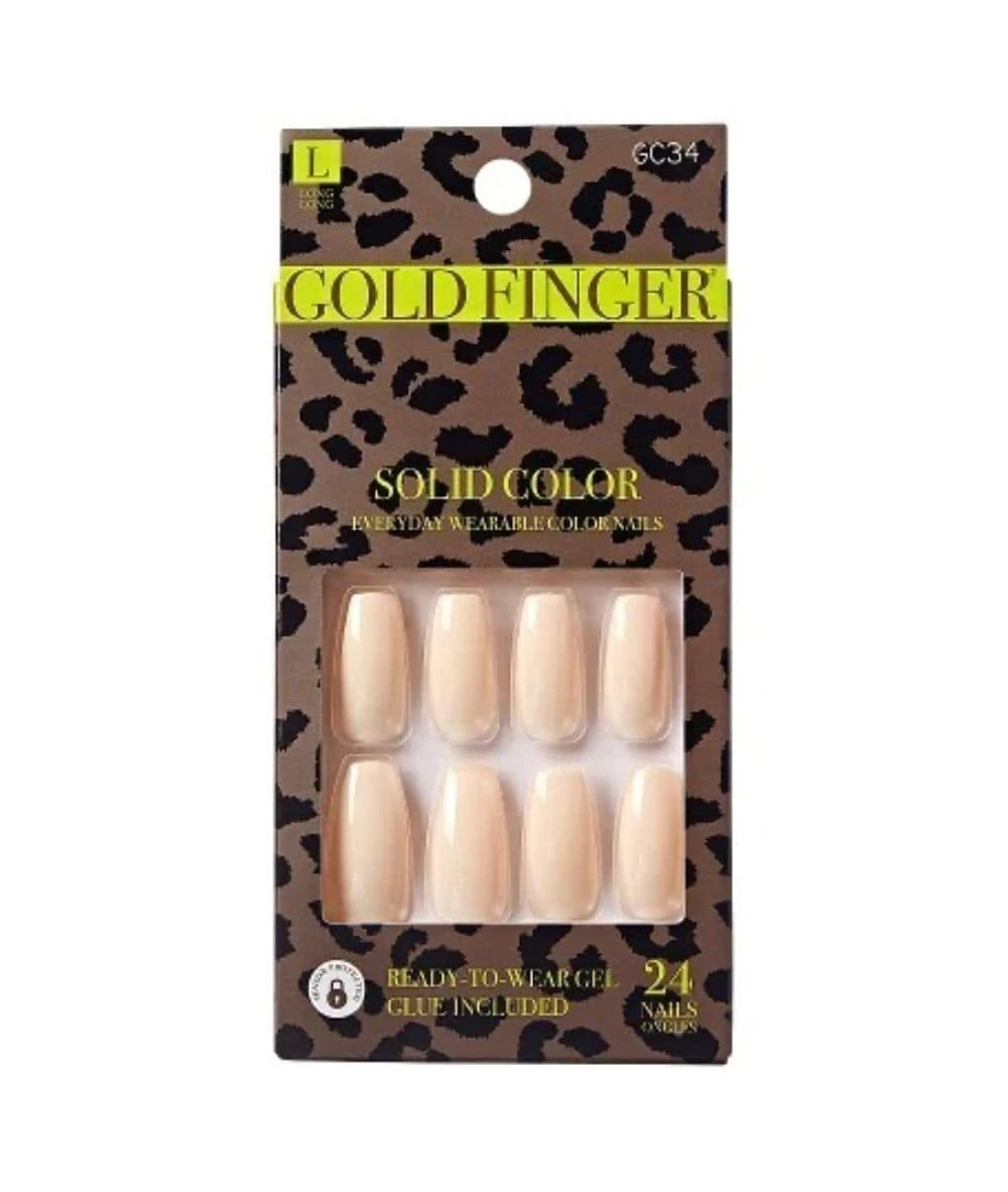 Gold Finger Solid Colors #Gc 7 Gold Finger Solid Colors #Gc - Image 7