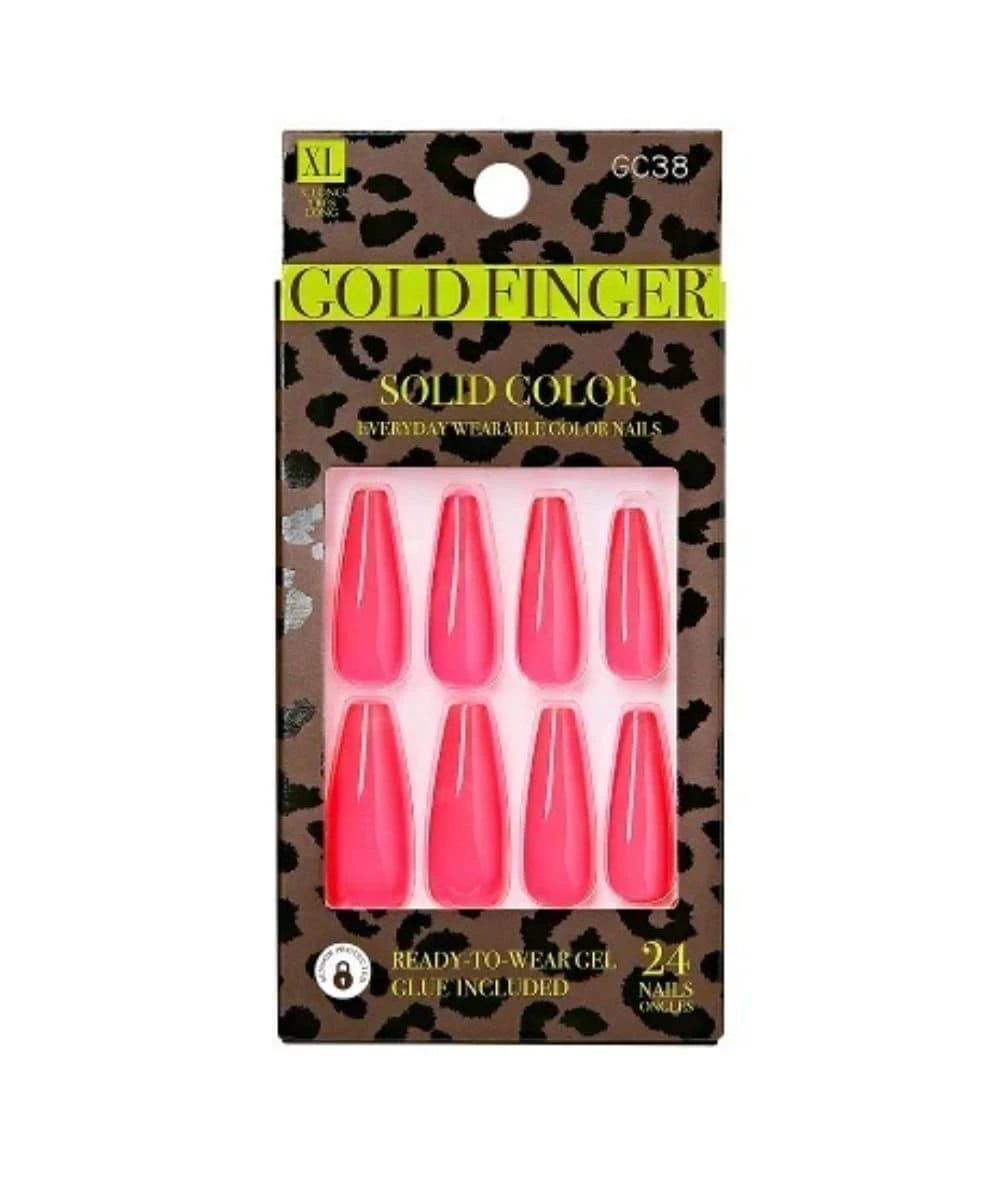 Gold Finger Solid Colors #Gc 11 Gold Finger Solid Colors #Gc - Image 11