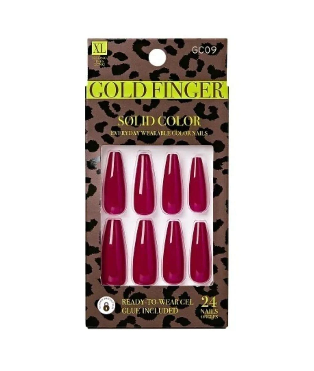 Gold Finger Solid Colors #Gc 13 Gold Finger Solid Colors #Gc - Image 13