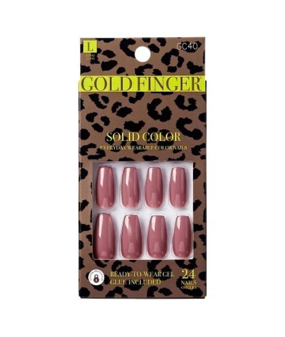 Gold Finger Solid Colors #Gc 14 Gold Finger Solid Colors #Gc - Image 14