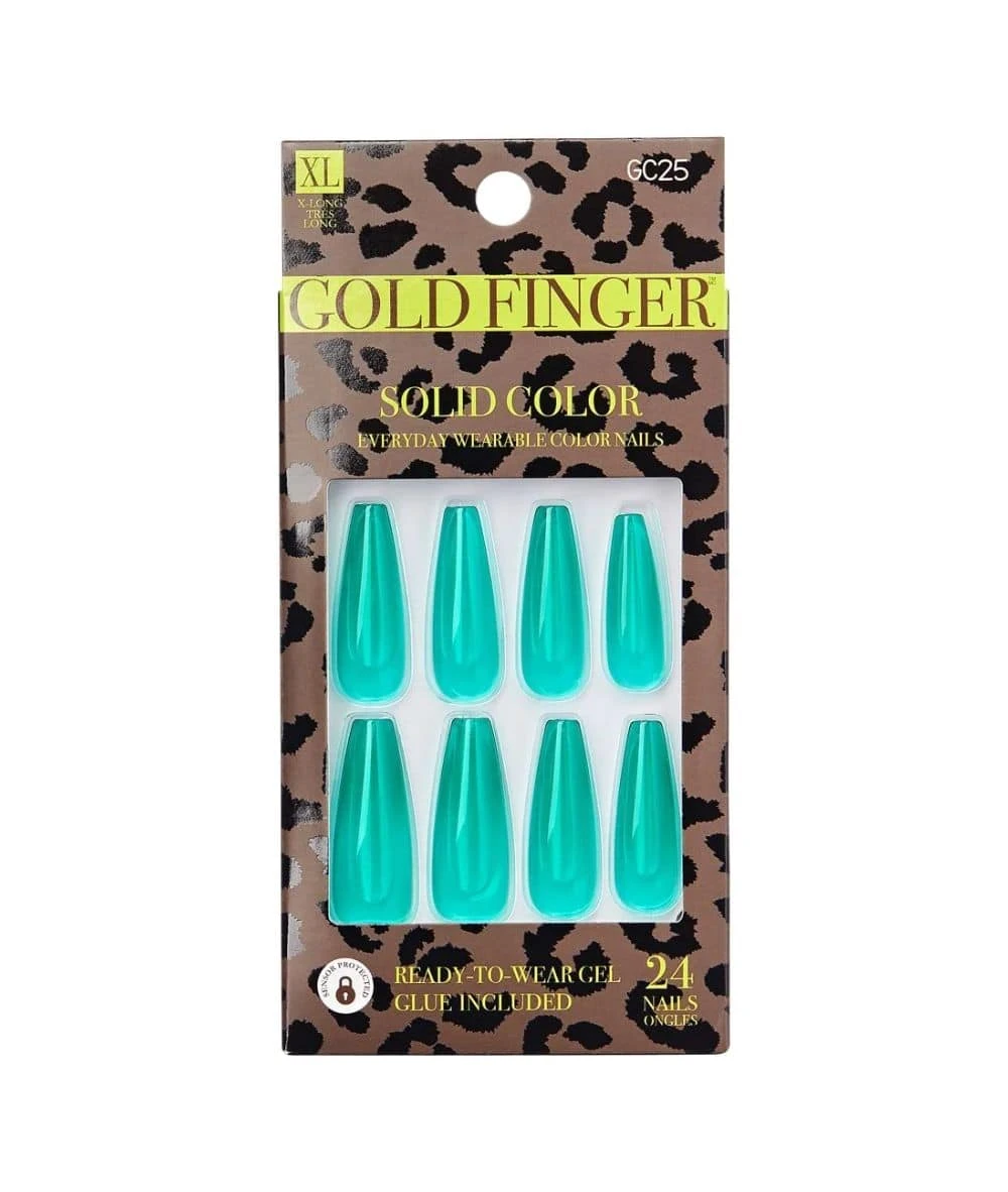 Gold Finger Solid Colors #Gc 19 Gold Finger Solid Colors #Gc - Image 19