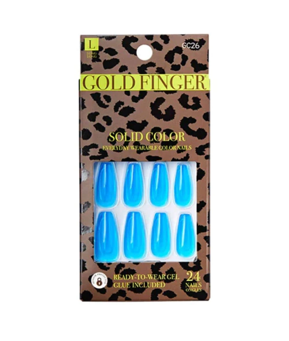 Gold Finger Solid Colors #Gc 20 Gold Finger Solid Colors #Gc - Image 20