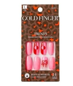 KISS Gold Finger Trendy Nail #GD -Clore Beauty Store G00019447 15