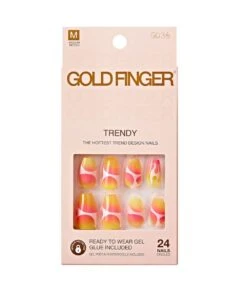 KISS Gold Finger Trendy Nail #GD -Clore Beauty Store G00019447 19