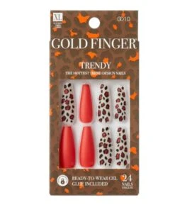 KISS Gold Finger Trendy Nail #GD -Clore Beauty Store G00019447 2