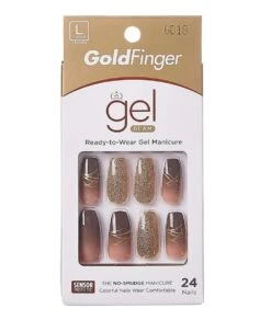 KISS Gold Finger Trendy Nail #GD -Clore Beauty Store G00019447 7