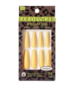 Gold Finger Sculpted Nails #Gs -Clore Beauty Store G00019455 2