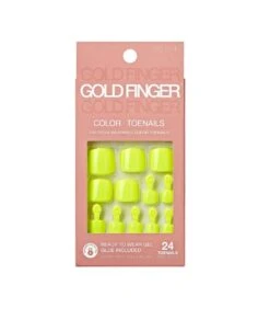 Gold Finger Solid Colors Toenails #Gct 9 Gold Finger Solid Colors Toenails #Gct -Clore Beauty Store G00019477 3