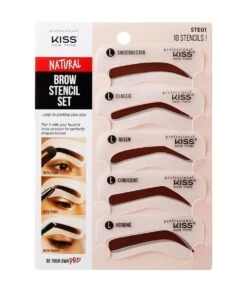 Kiss New York Professional Brow Stencil Set
