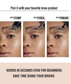 Kiss New York Professional Brow Stencil Set -Clore Beauty Store G00019490 2