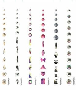 Nicka K Nail Rhinestones -Clore Beauty Store G00019670 3