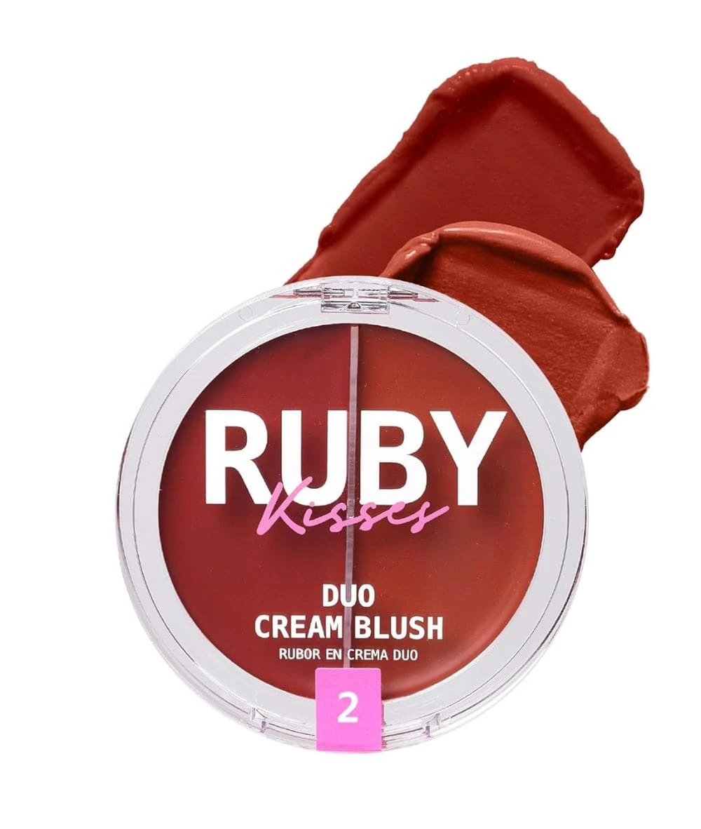 Ruby Kisses Duo Cream Blush 2 Ruby Kisses Duo Cream Blush - Image 2