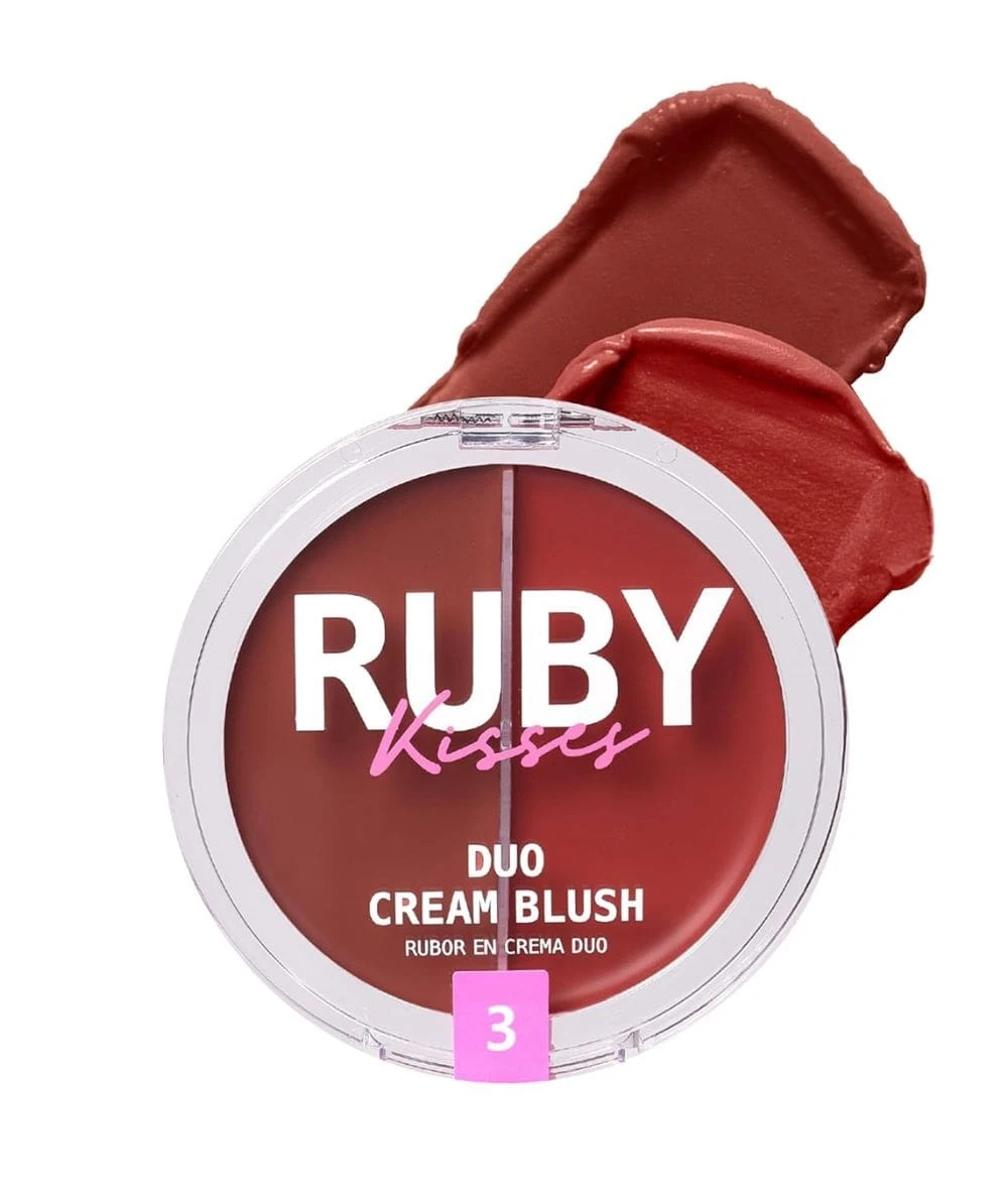 Ruby Kisses Duo Cream Blush 3 Ruby Kisses Duo Cream Blush - Image 3