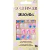 Gold Finger Little Diva Sticker Nails [Fantasy Dream] #Bldg08
