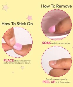 Gold Finger Little Diva Sticker Nails [Fantasy Dream] #Bldg08 -Clore Beauty Store G00019741 3