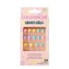 Gold Finger Little Diva Sticker Nails [Palette] #Bll10
