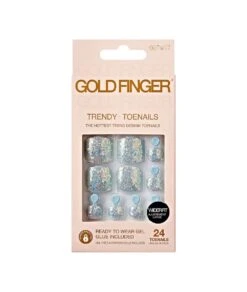 Gold Finger Trendy Wider Fit Toenails #Gdtw 14 Gold Finger Trendy Wider Fit Toenails #Gdtw -Clore Beauty Store G00019755 6