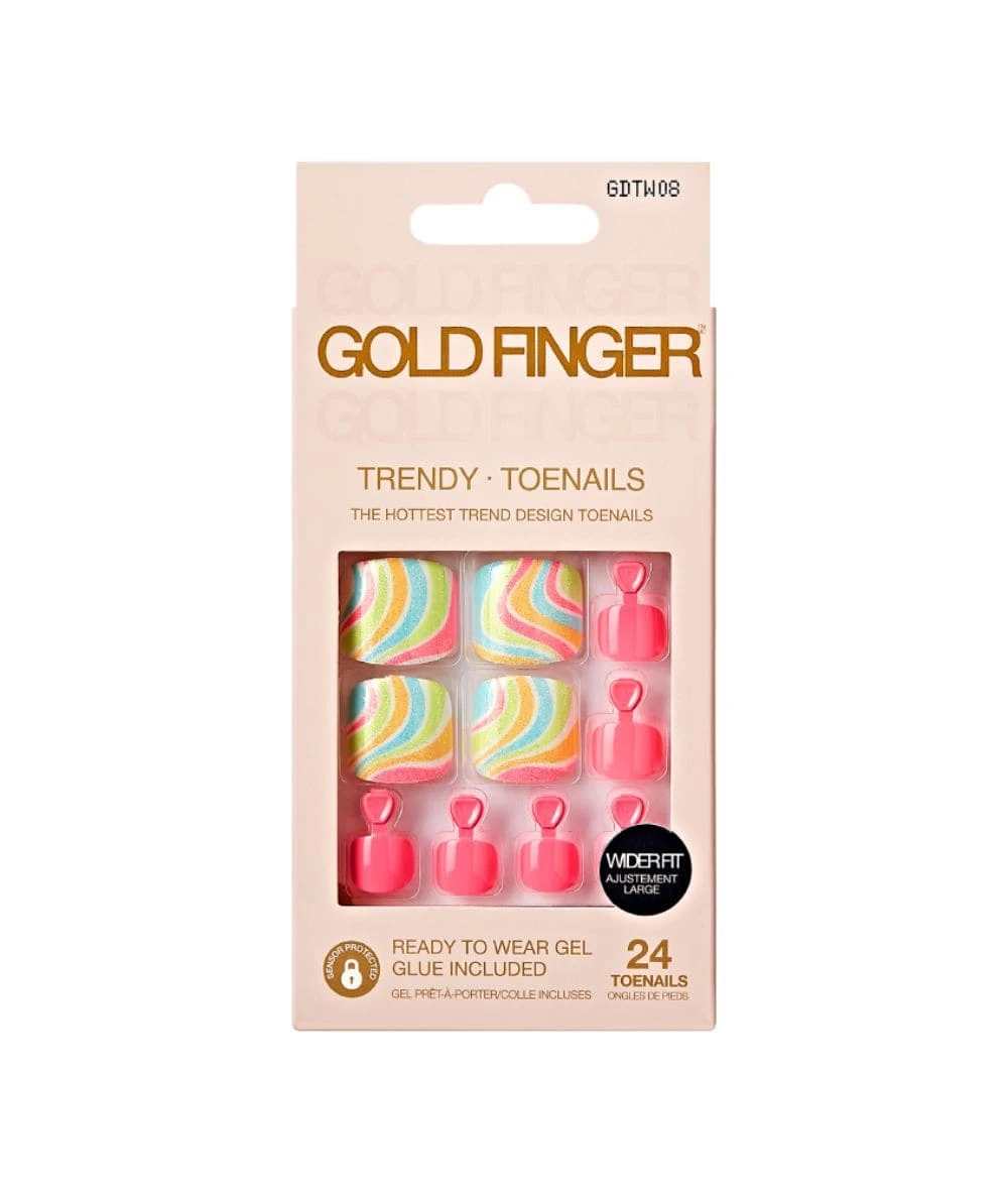 Gold Finger Trendy Wider Fit Toenails #Gdtw 8 Gold Finger Trendy Wider Fit Toenails #Gdtw - Image 8