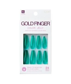 Gold Finger Jelly Color Nails #Gjc -Clore Beauty Store G00019774 3