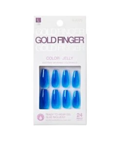 Gold Finger Jelly Color Nails #Gjc -Clore Beauty Store G00019774 4