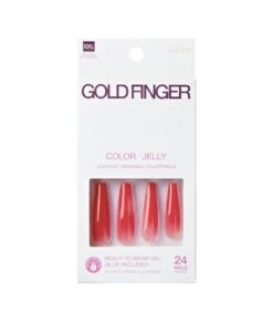 Gold Finger Jelly Color Nails #Gjc -Clore Beauty Store G00019774 8