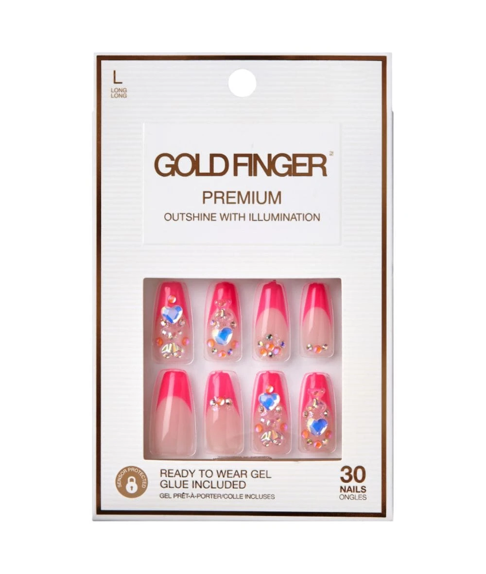 Gold Finger Premium Nails #Gjp 3 Gold Finger Premium Nails #Gjp - Image 3