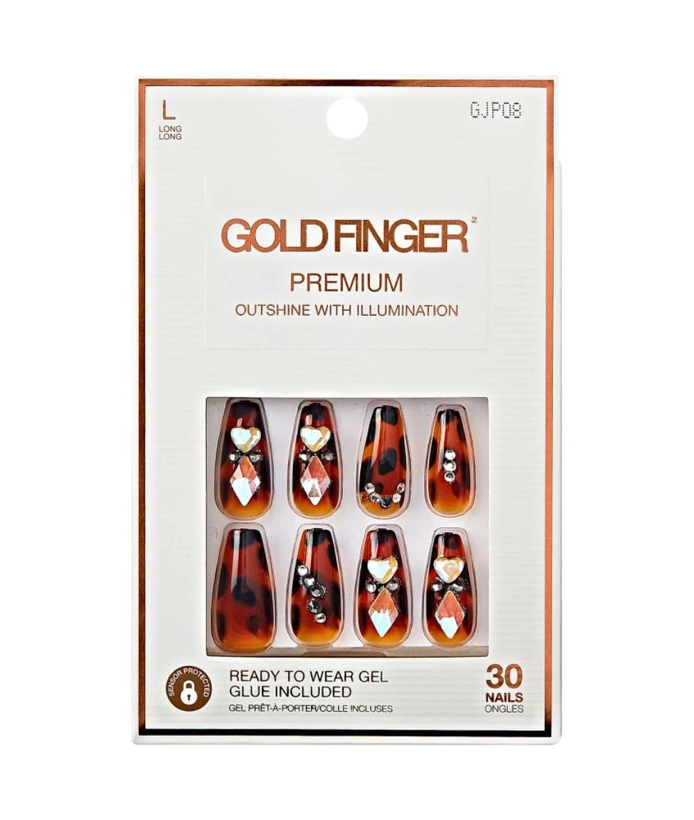 Gold Finger Premium Nails #Gjp 4 Gold Finger Premium Nails #Gjp - Image 4