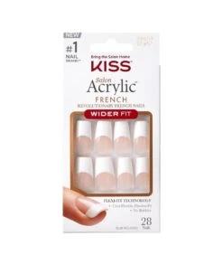 Kiss Salon Acrylic French [High Price] #Sfw51