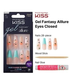 Kiss Gel Fantasy Allure [Eyes Closed] #Fa52 -Clore Beauty Store G00019820 2