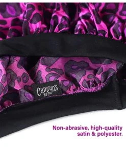 Firstline Camryn'S Bff Satin Bonnet[Pink Leopard] #814 -Clore Beauty Store G00019868 2