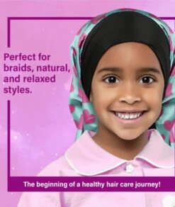 Firstline Camryn'S Bff Satin Pocket Bonnet[Pink Hearts] #815 -Clore Beauty Store G00019869 2