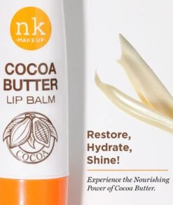 Nicka K Lip Balm Cocoa Shea Butter #Ltbc01 5 Nicka K Lip Balm Cocoa Shea Butter #Ltbc01 -Clore Beauty Store G00019871 2