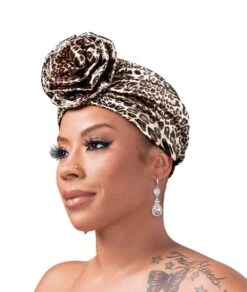 Red By Kiss Luxe Silky Top Knot Turban 6 Red By Kiss Luxe Silky Top Knot Turban -Clore Beauty Store G00019949 2