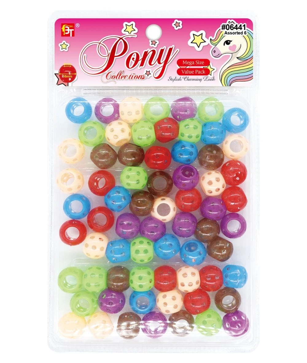 Beauty Town Mega Clear Polka Dots Round Beads Value Pack 2 Beauty Town Mega Clear Polka Dots Round Beads Value Pack - Image 2