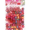 Beauty Town Mega Color Striped Round Beads Value Pack