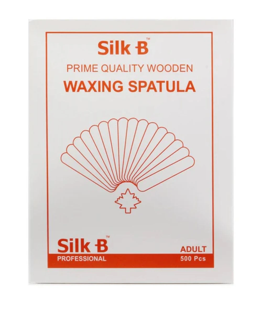 Silk B Professional Prime Quality Wooden Waxing Spatula 4 Silk B Professional Prime Quality Wooden Waxing Spatula - Image 4