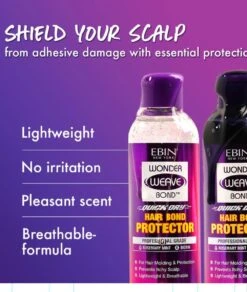 Ebin Newyork Wonder Weave Bond Hair Bond Protector [Black] -Clore Beauty Store G00020048 2