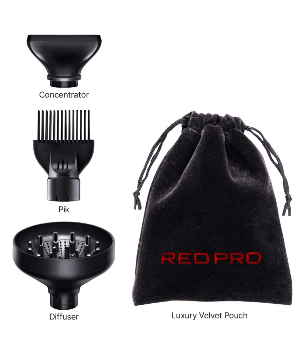 Red Pro Soni-Clone Hair Dryer #BLDC01 4 Red Pro Soni-Clone Hair Dryer #BLDC01 - Image 4