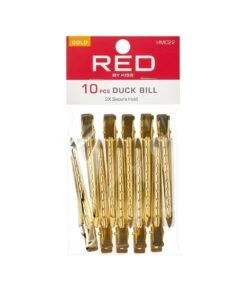 Red By Kiss Duck Bill 10pcs [GOLD] #Hmc22