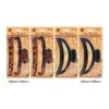 Beauty Town Jumbo Claw Clip 120X60Mm/120X65Mm [Assorted] #10899