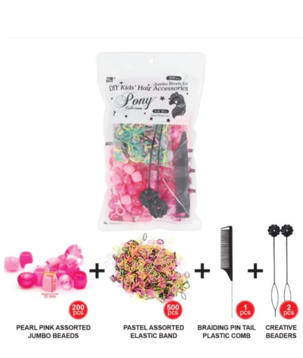 Beauty Town Kids Hair Accessories Beads Bulk Pack 2 Beauty Town Kids Hair Accessories Beads Bulk Pack - Image 2